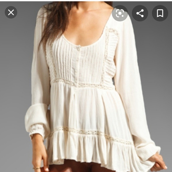 Free People Tops - Free People Willow Glen boho top size medium